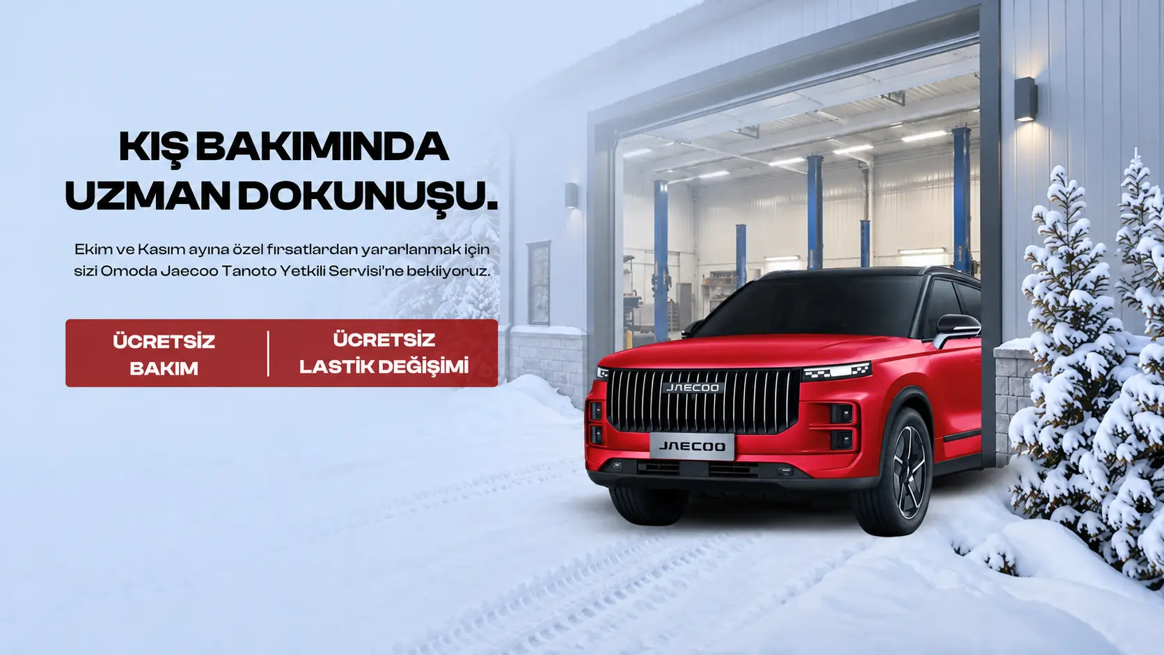 Bakımınızı Yaptırın, Kış Bakımı ve Lastik Değişimi Bizden
